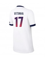 Paris Saint-Germain Vitinha #17 Venkovní Dres pro Dámské 2026-27 Krátký Rukáv